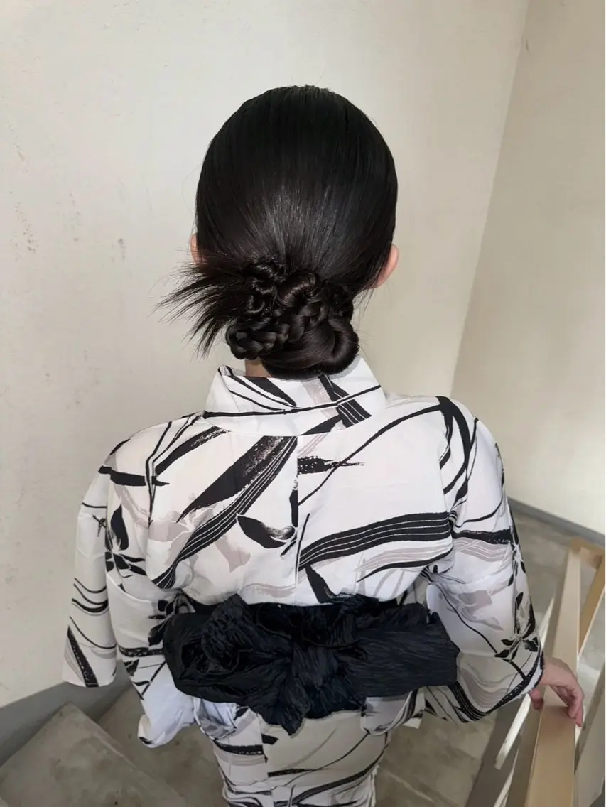 ヘアアレンジ SIKI ゆうのヘアスタイル