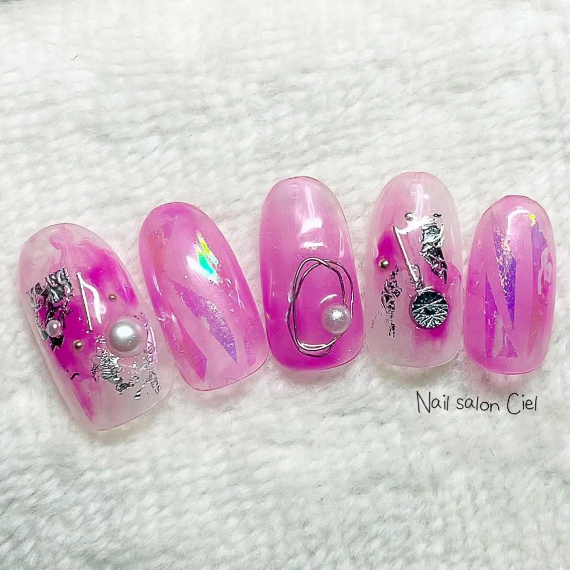 ネイル アートネイル ハンドネイル Nail salon Cielのネイルデザイン