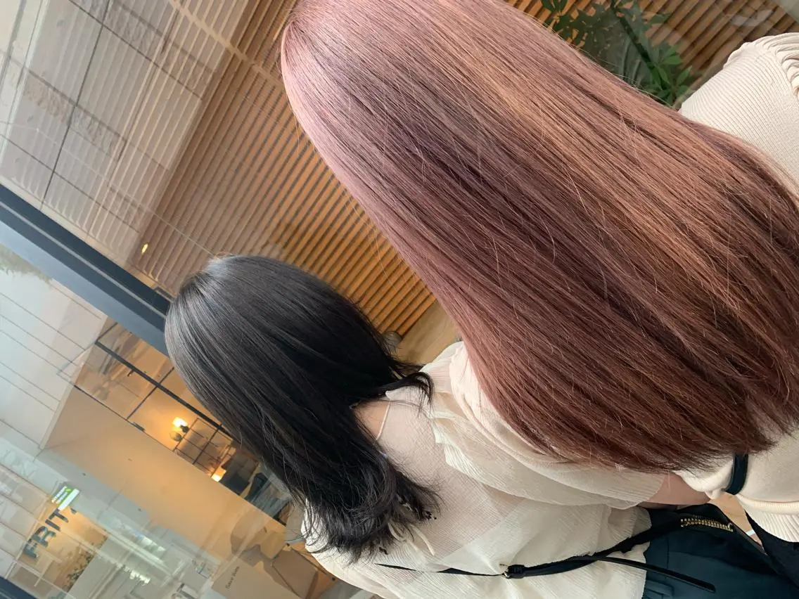 ロング カラー ブリーチ ケアブリーチ トリートメント 美髪✖️似合わせ 🌻ヒトミのヘアスタイル