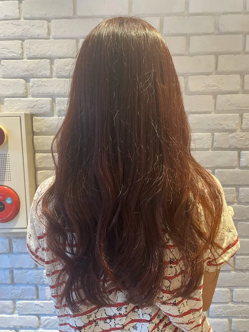 ロング 透明感カラー/ カット🎀あつこ🎀のヘアスタイル