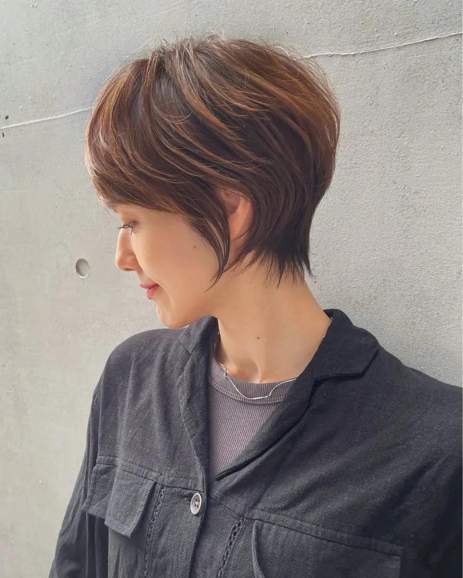 ショート 似合わせカット 🌈阿部辰洸🌈のヘアスタイル