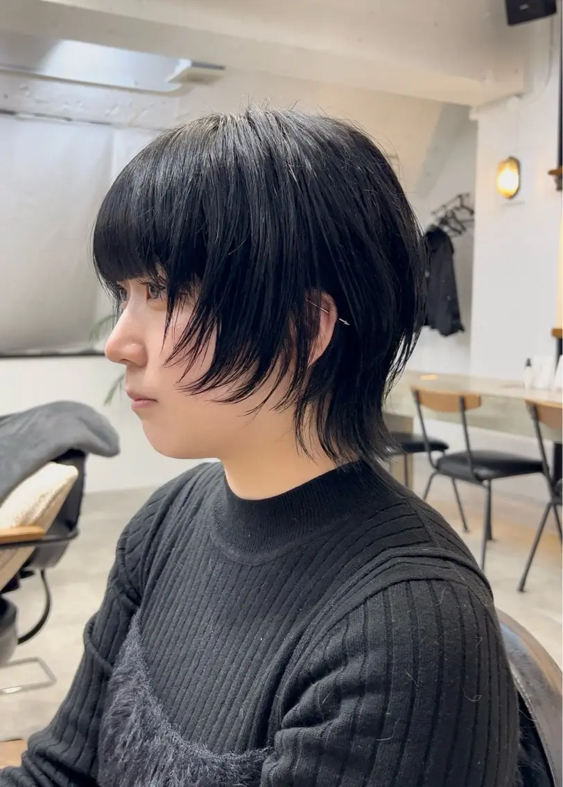 ショート ショートヘア ウルフカット カット 🐺ウルフカット特化 ショート募集/今川のヘアスタイル