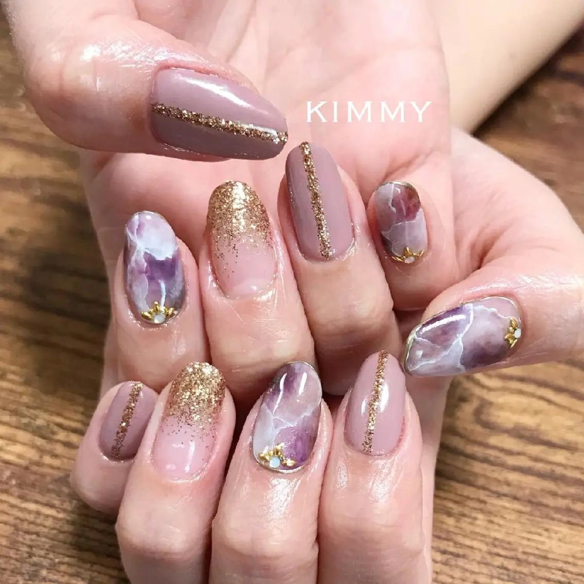 ネイル ハンドネイル kimmy nailsのネイルデザイン