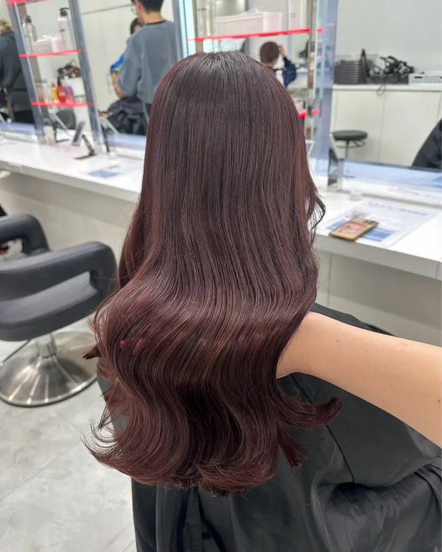 ロング カラー ヘアカラー トレンドヘア /mina♡のヘアスタイル