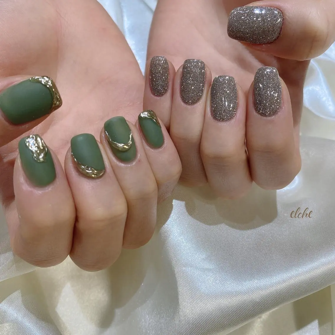 ネイル フラッシュネイル salon de fika【中崎町】のネイルデザイン