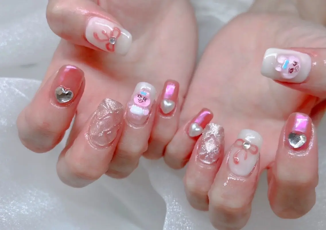 ネイル 持ち込み CALME ♡のネイルデザイン