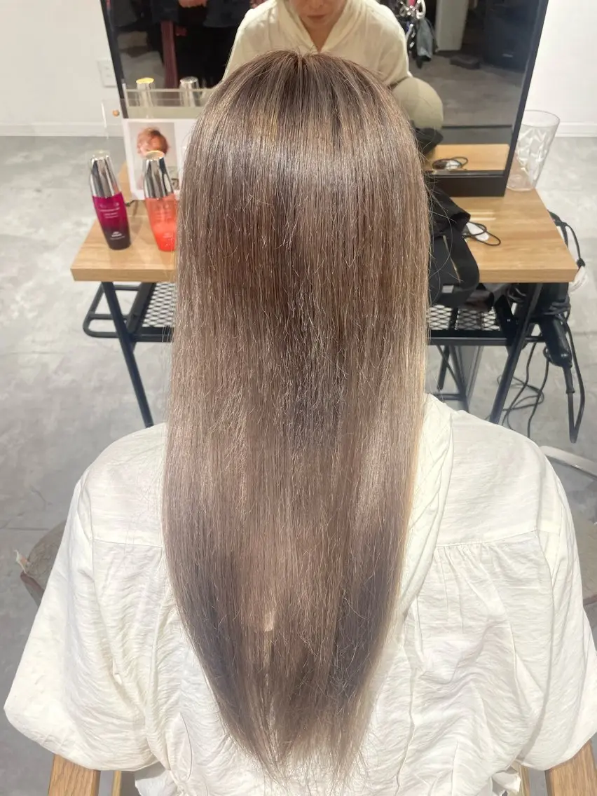 カラー ヘアカラー 天王町×艶感 カラー 🍒サヤ🍒のヘアスタイル