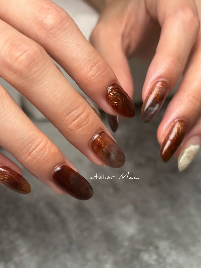 ネイル ハンドネイル atelier mac.のネイルデザイン
