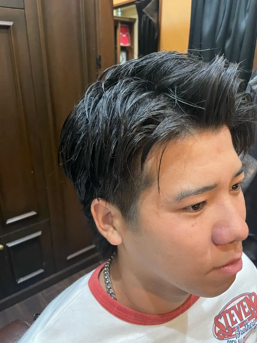 ショート 鈴木 星多のヘアスタイル