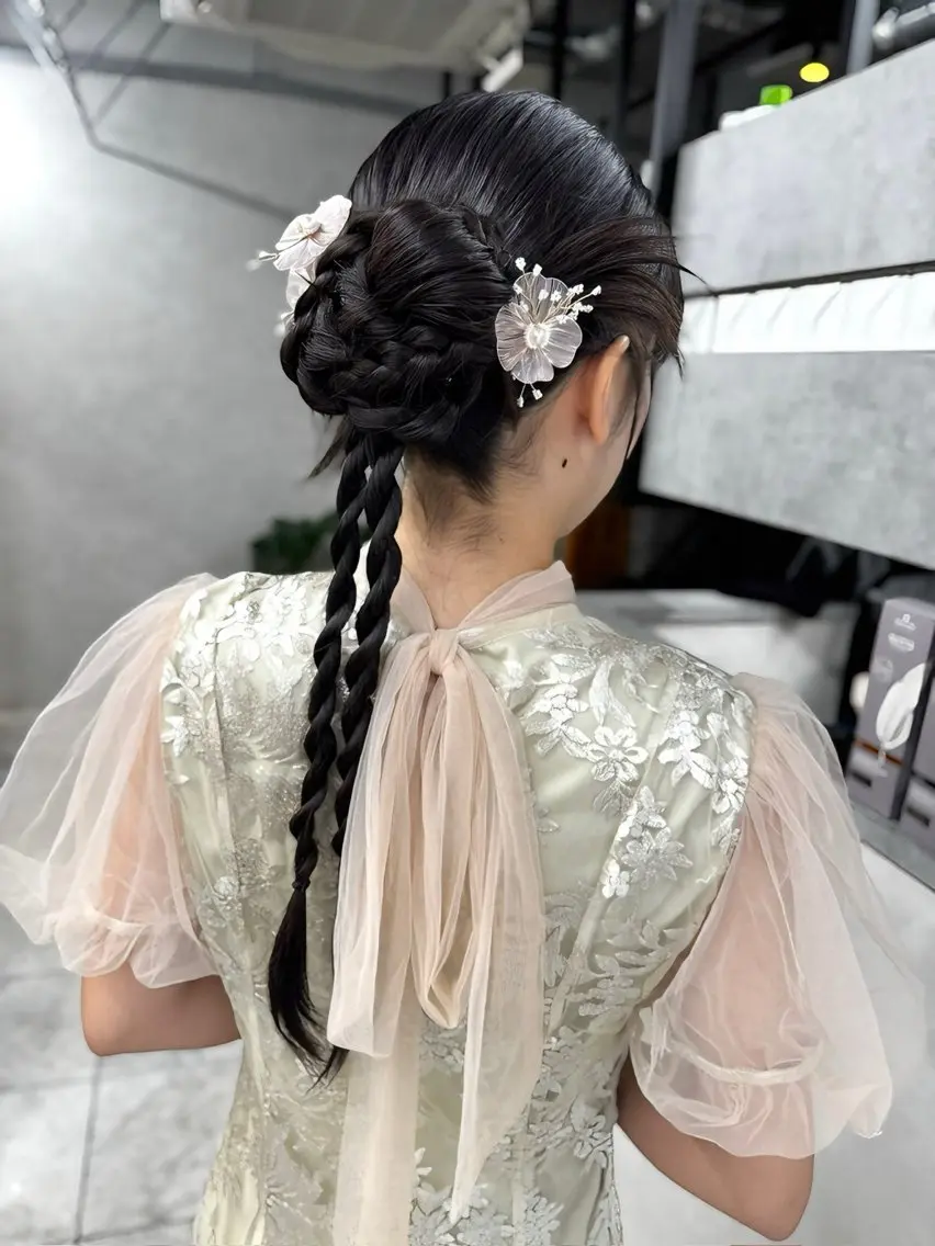 ロング ヘアアレンジ ヘアセット 伊藤 栄子のヘアスタイル