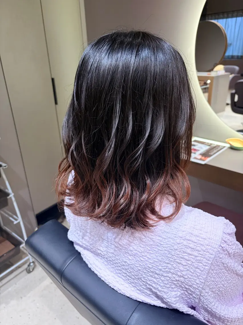 ヘアアレンジ ヘッドスパ たかはし ここあのヘアスタイル