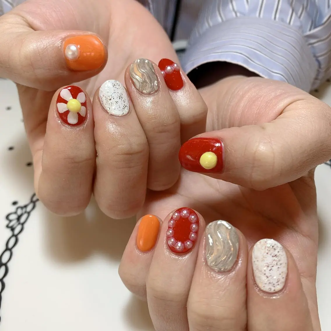 ネイル ハンドネイル 田澤 真理子のネイルデザイン