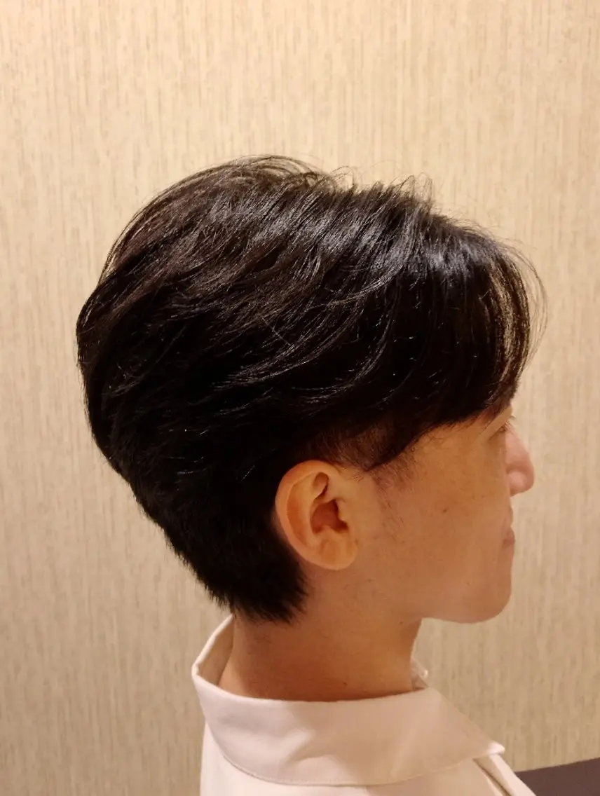 ショート メンズ カット トリートメント ヘッドスパ 【渋谷|髪質改善】 美女が沼るヘッドスパのヘアスタイル