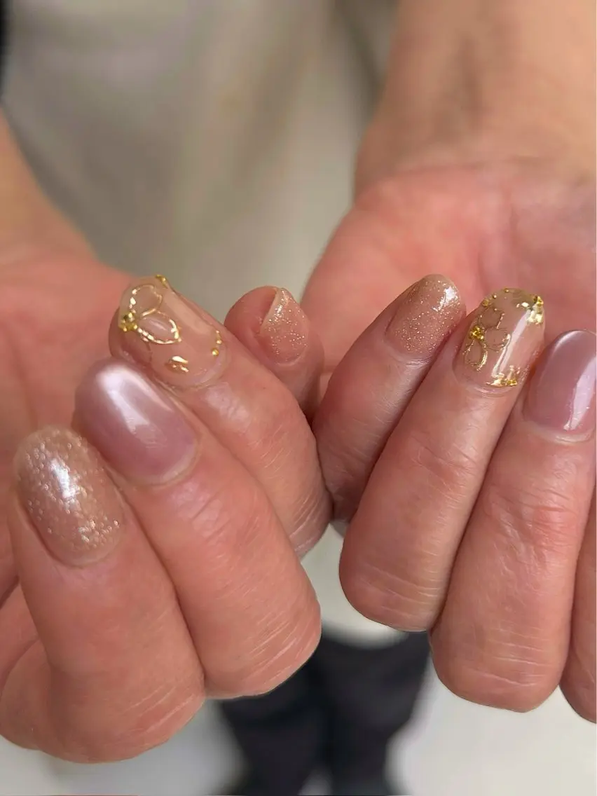 ネイル 桜ネイル ハンドネイル COR. ｺﾙのネイルデザイン