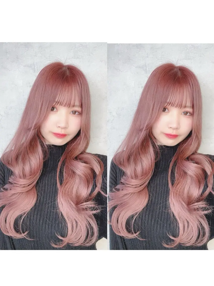 ロング KAEDE🎀 縮毛矯正＆パーマ特化のヘアスタイル