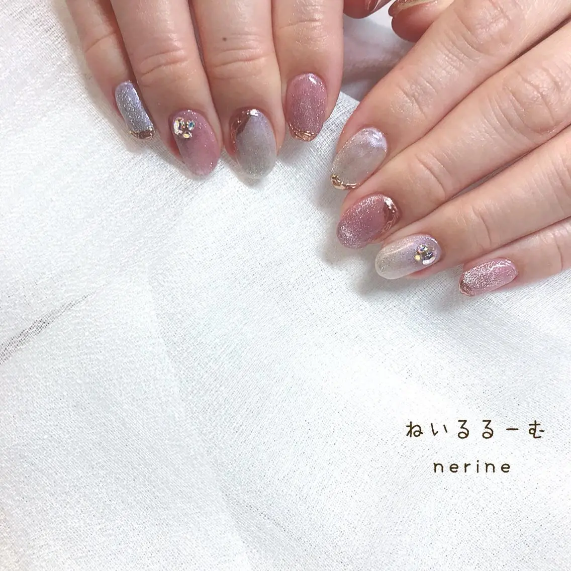 ネイル マグネットネイル NAILST Naomiのネイルデザイン