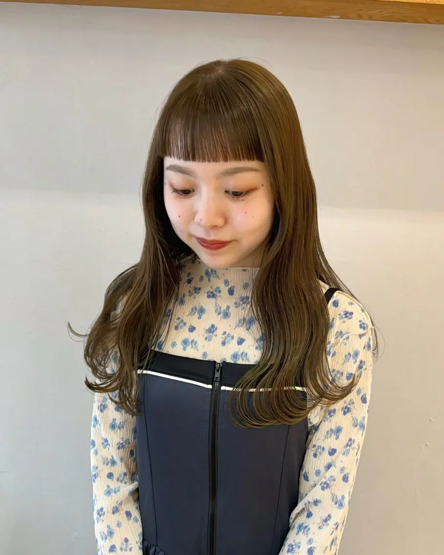 隙間時間に!前髪カット✨の写真
