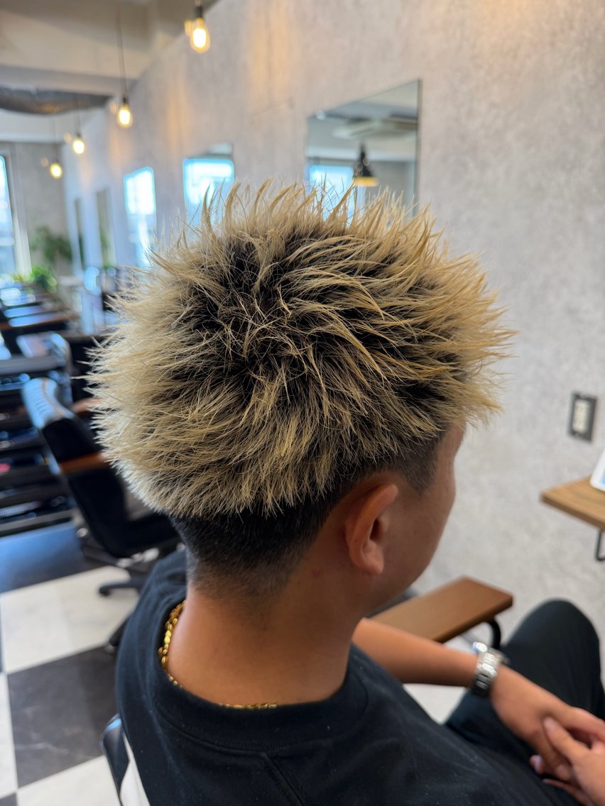 ショート メンズ 【メッシュ×パーマ】 ❤️‍🔥Koukiのヘアスタイル