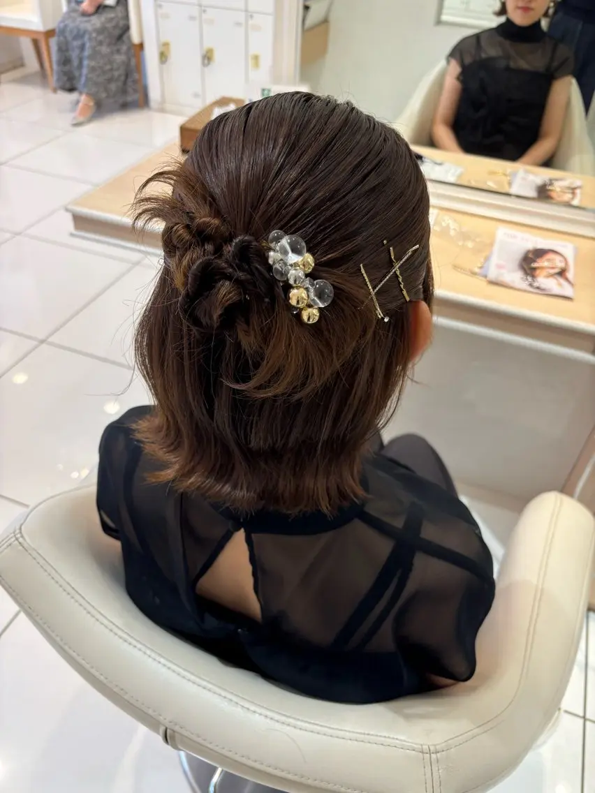 ヘアアレンジ ヘアセット 宮永 璃沙のヘアスタイル