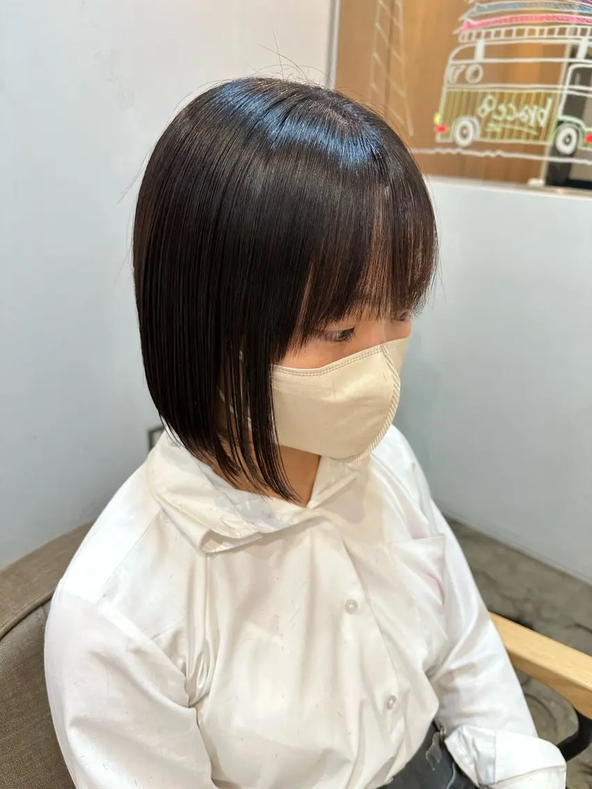 ミディアム ボブ ボブ特化美容師 /荒井悠葵のヘアスタイル
