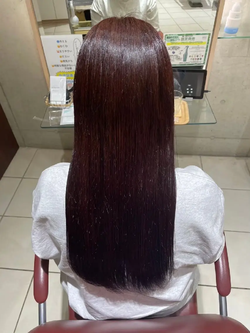ロング 関根 虹輝のヘアスタイル