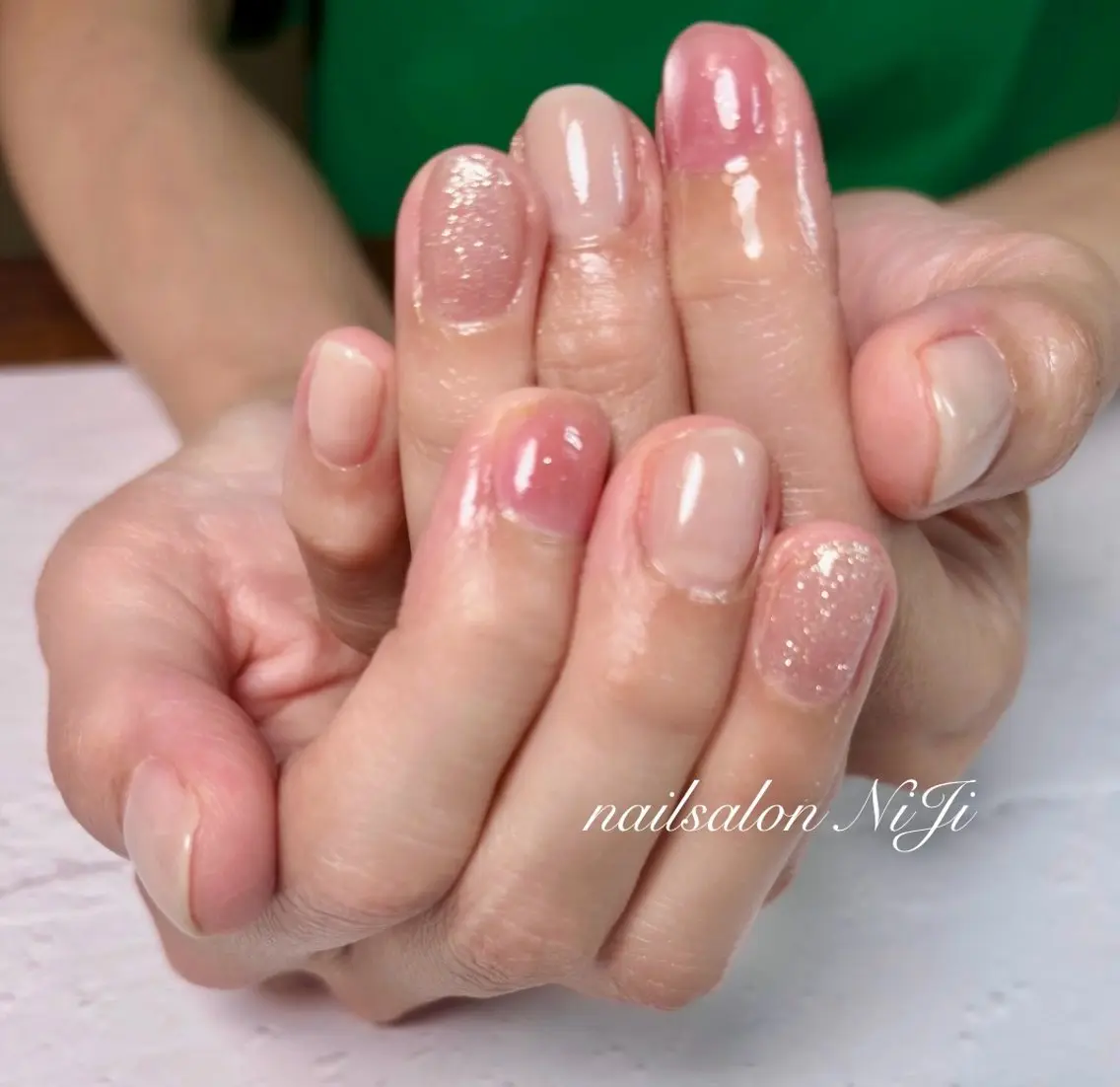 ネイル フラッシュネイル マグネットネイル nailsalon N iＪｉのネイルデザイン