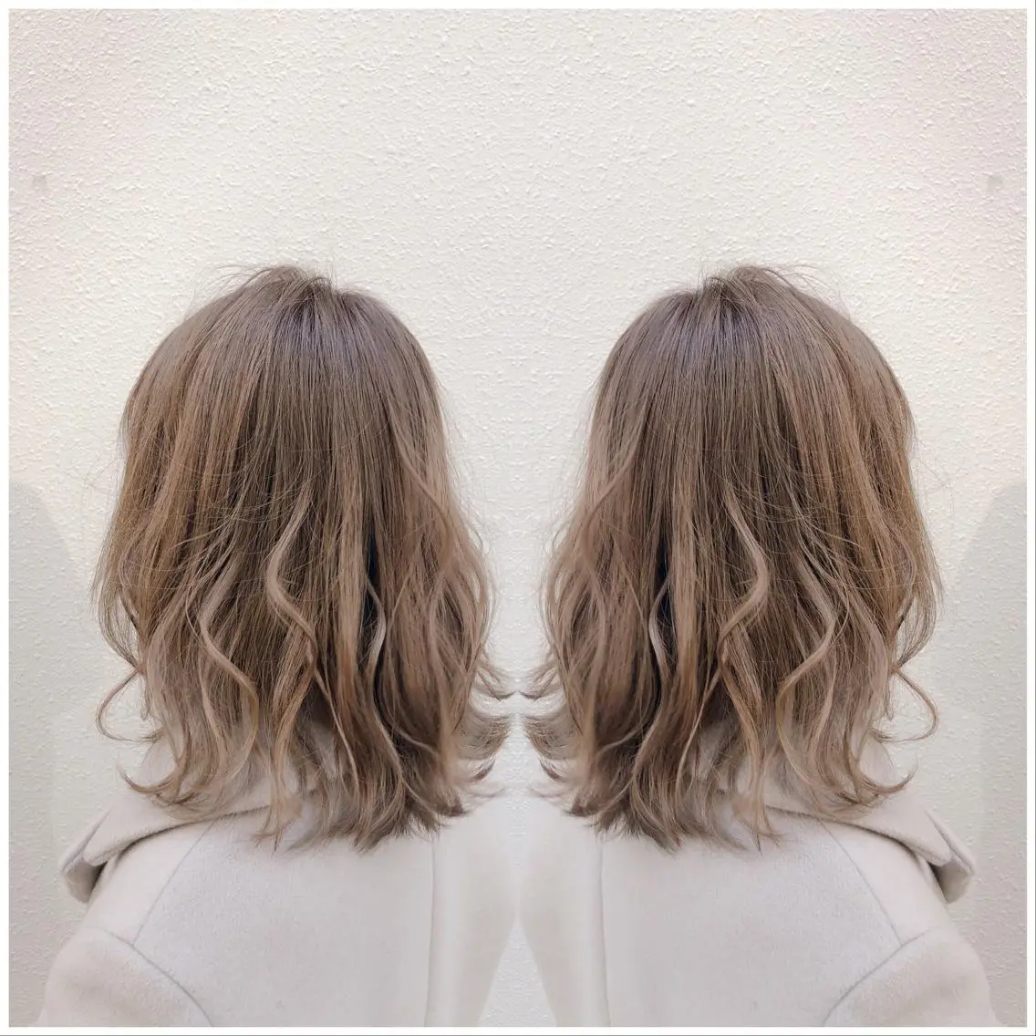 ロング カラー ブリーチ ハイライトカラー オレンジ ハイライト 🌼おがわたくや🌼 髪質改善のヘアスタイル