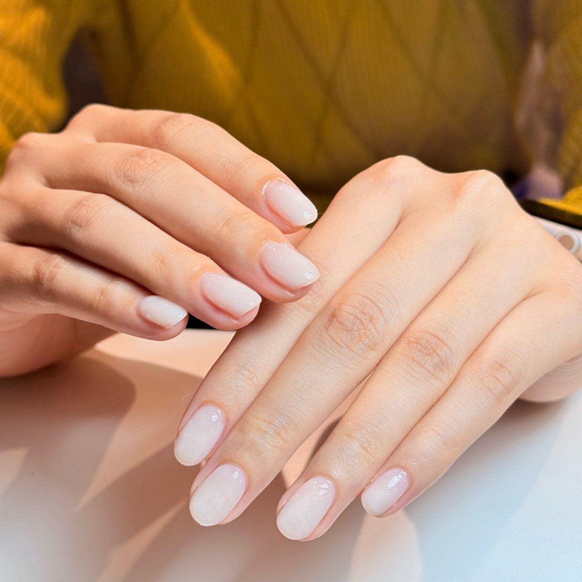 ネイル アートネイル チークネイル フレンチネイル グラデーション キラキラネイル ハンドネイル Risa_ Nailのネイルデザイン