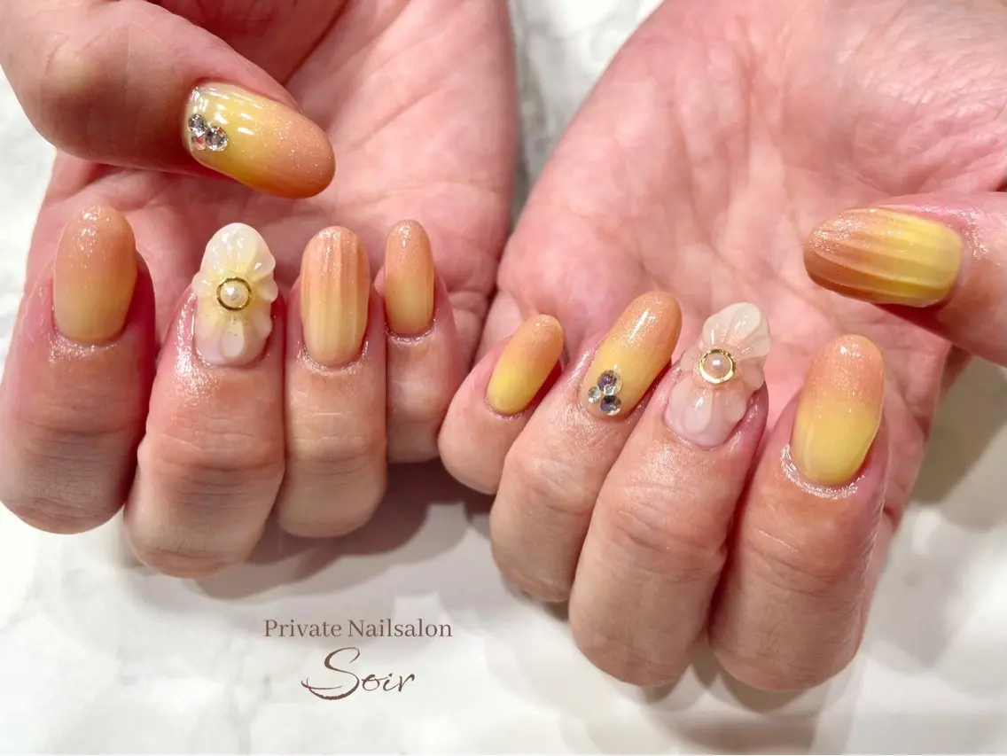 ネイル 持ち込み nail soirのネイルデザイン