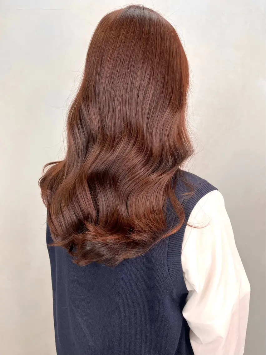 ロング カラー カット パーマ 似合わせスタイル✨ RIOのヘアスタイル