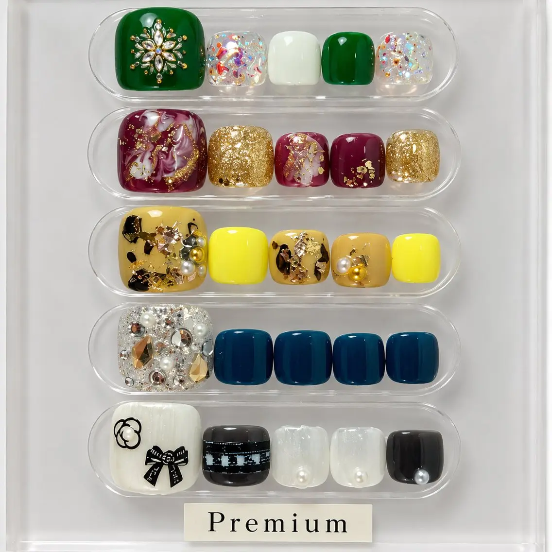 【フットネイル】10月定額premium(フットバス付き)📣オフについて詳細をご覧下さいの写真
