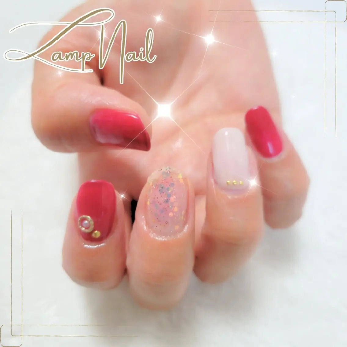 ネイル フットネイル Lamp Nailのネイルデザイン