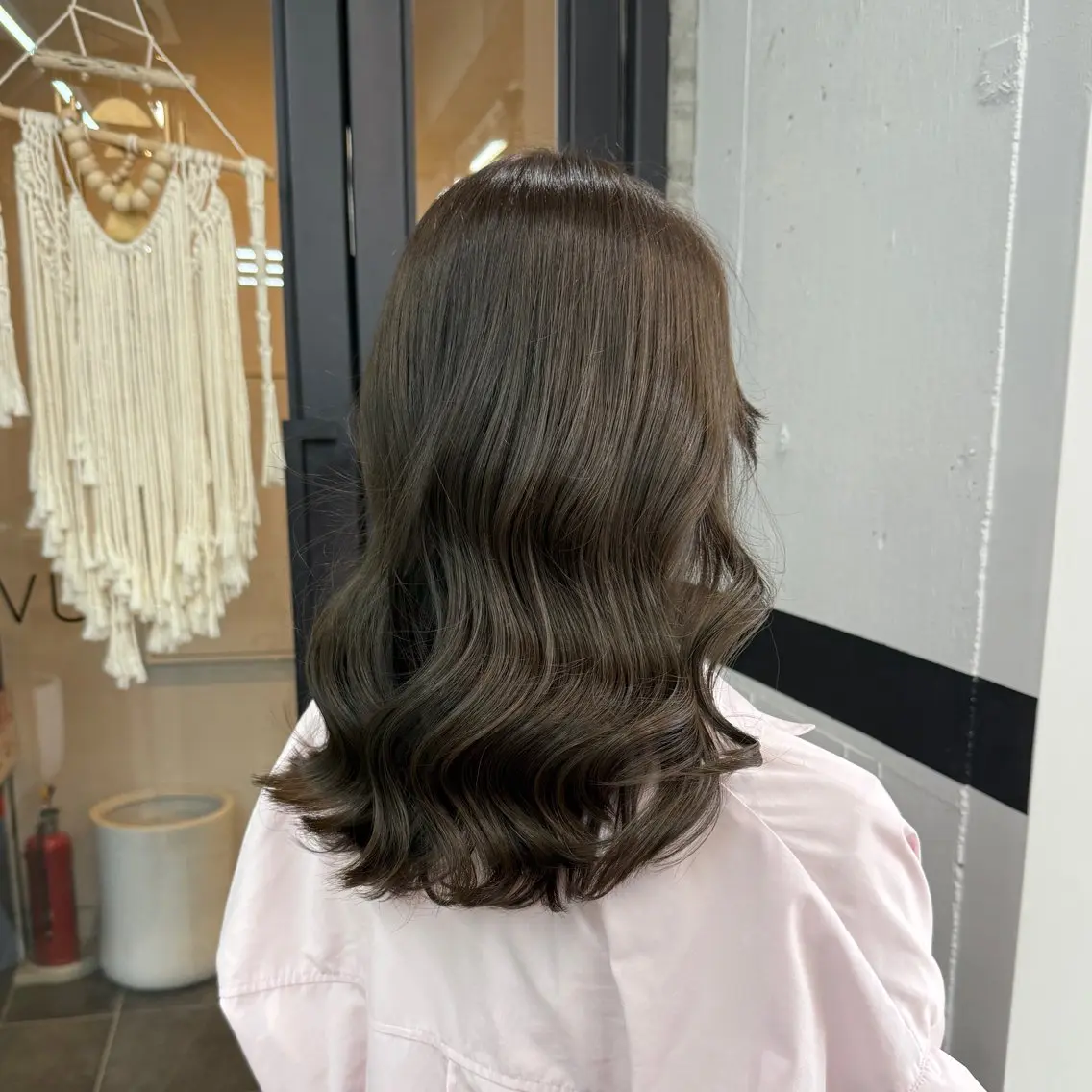 ロング ヘアカラー トリートメント あい あやみのヘアスタイル
