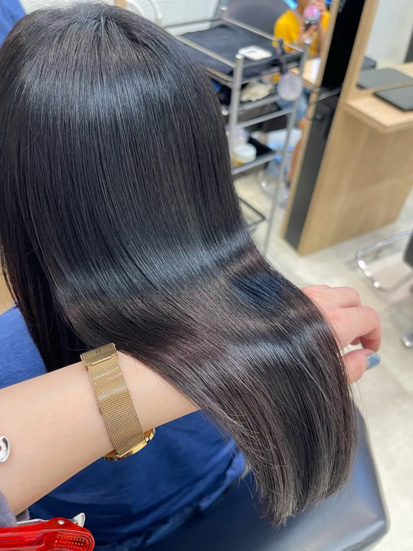 【今月限定】カット&髪質改善コスメストレート&marbbの写真