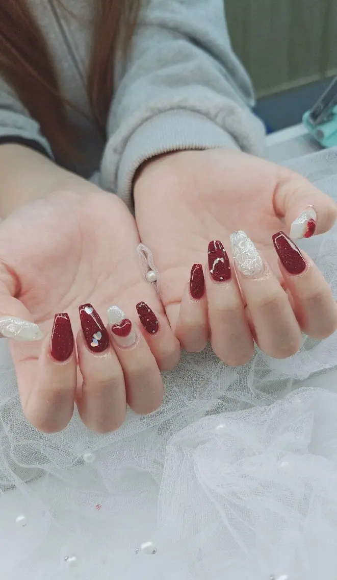 ネイル 冬ネイル クリスマス ♡Sherry  Nail♡のネイルデザイン