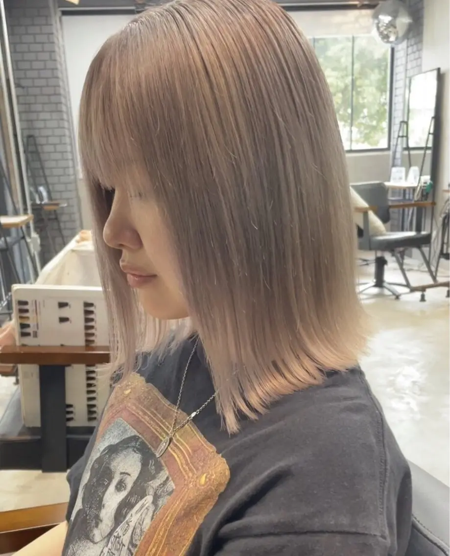 【ブリーチ込み】ダブルカラー🧡の写真