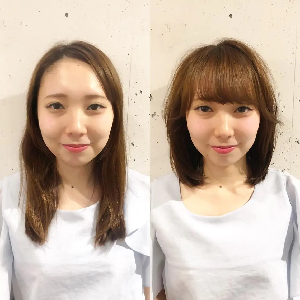 ミディアム 髪質改善縮毛矯正 専門店のヘアスタイル