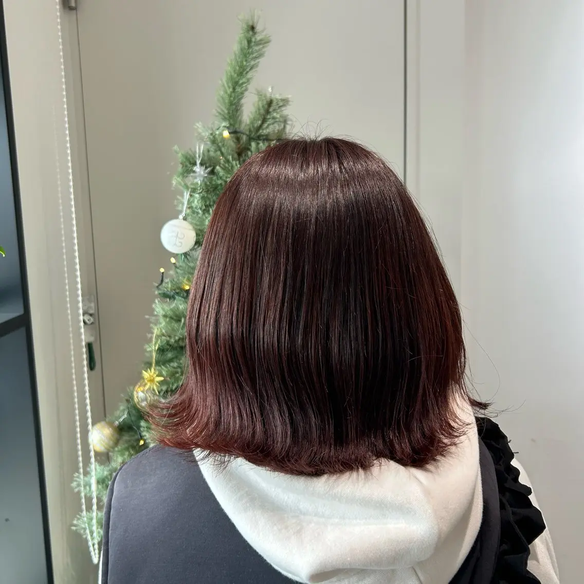ミディアム オレンジブラウン しみずゆさ/所沢 モデル様募集中🤍のヘアスタイル
