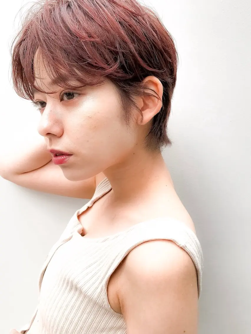 ショート liberte渋谷 officialのヘアスタイル