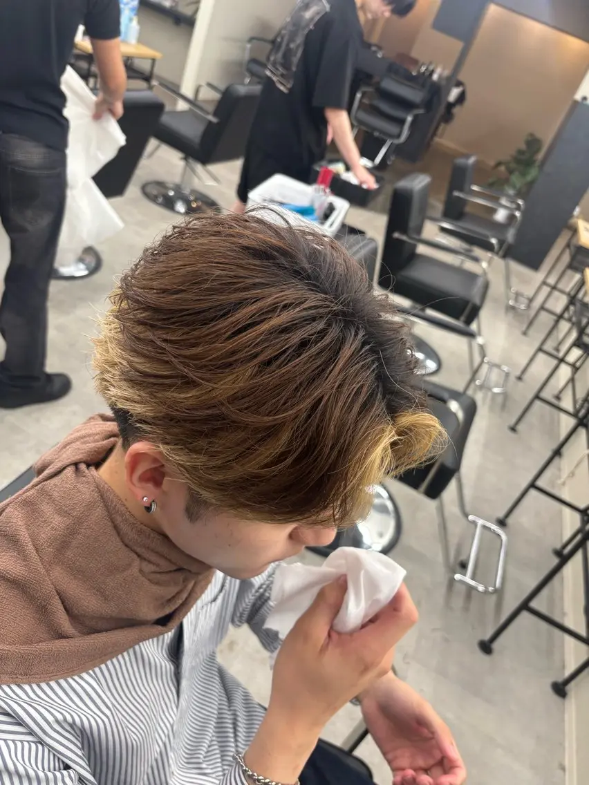 メンズ カット ヘアセット 【横浜メンズ🔥 】あやか❤️🔥のヘアスタイル