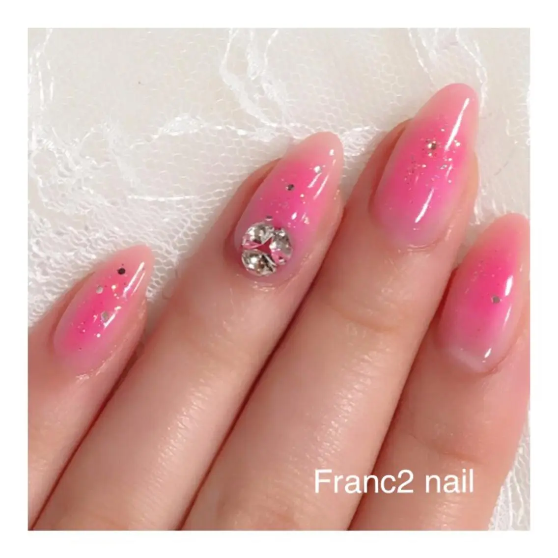ネイル 玉造、森ノ宮 fran2 nailのネイルデザイン
