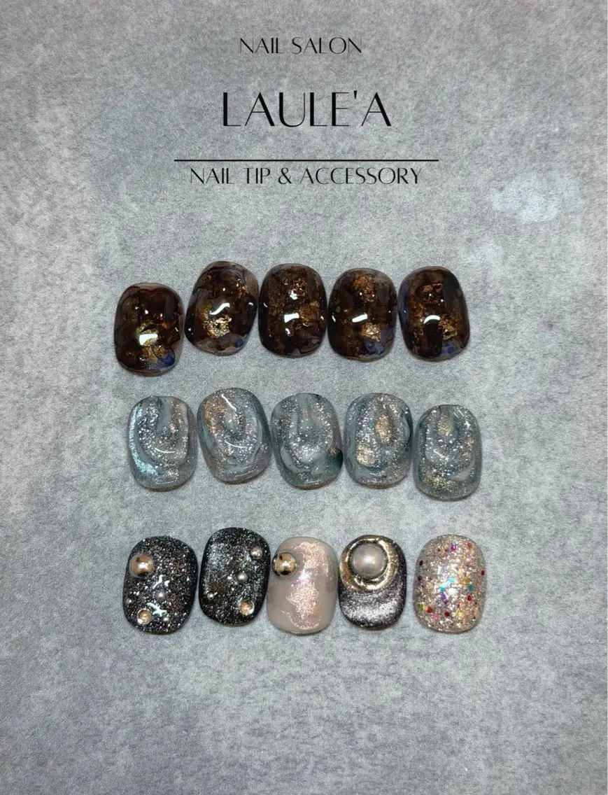 ネイル アートネイル ハンドネイル nailsalon Laule'aのネイルデザイン