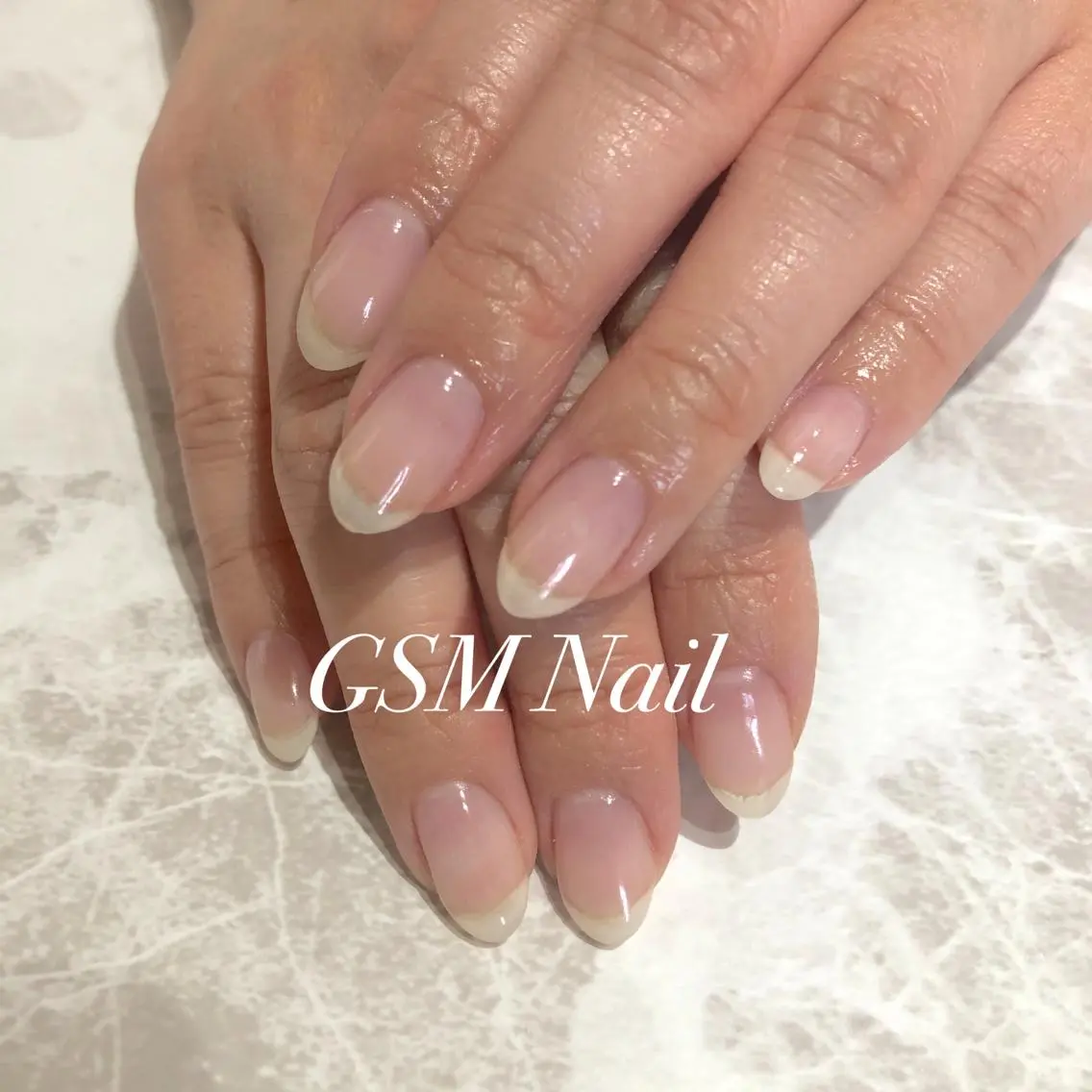ネイル クリアネイル ジェルネイル nail salon GSMのネイルデザイン
