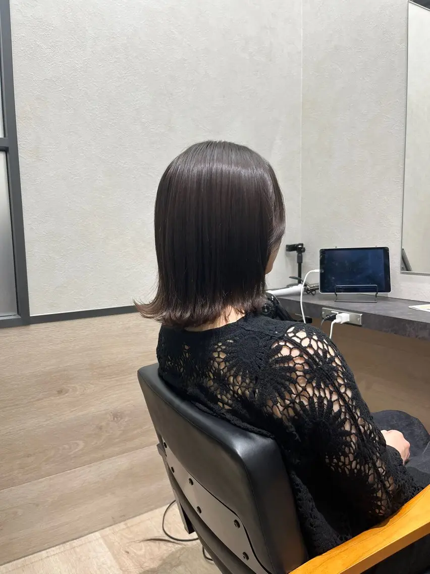 ショート カラー ブリーチ カット ヘアカラー トリートメント 有田裕真 【ブリーチカラー】のヘアスタイル
