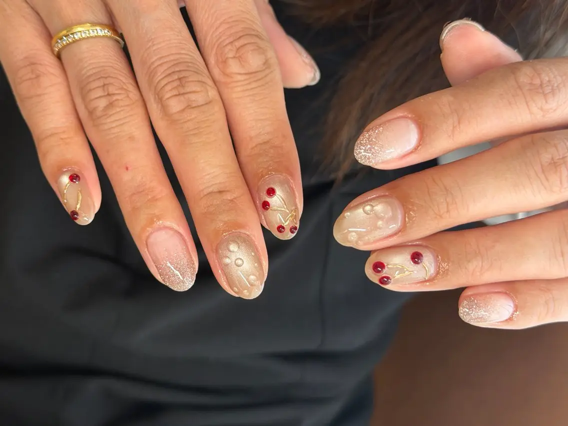 ネイル ハンドネイル 33 nail salon 徳山里美のネイルデザイン
