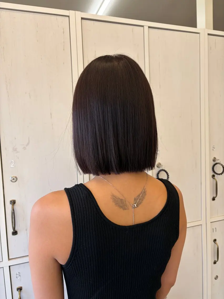 ショート カラー ブラウンカラー ラベンダーカラー ラベンダーブラウン ヘアカラー chiba/艶カラー /ザクザクレイヤーのヘアスタイル
