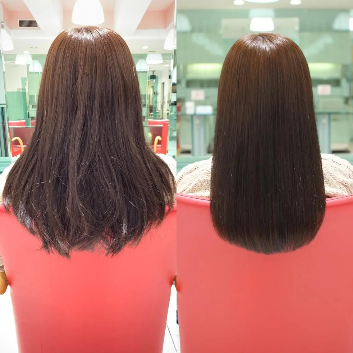 セミロング 髪質改善 トリートメント onishi yoshinaoのヘアスタイル