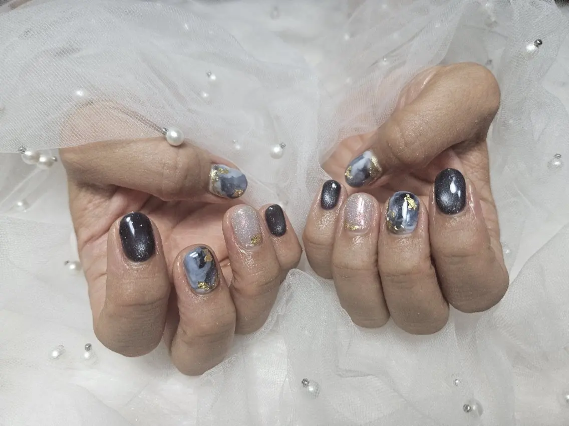 ネイル e_nail🍀自宅 サロン八潮eri☆　のネイルデザイン