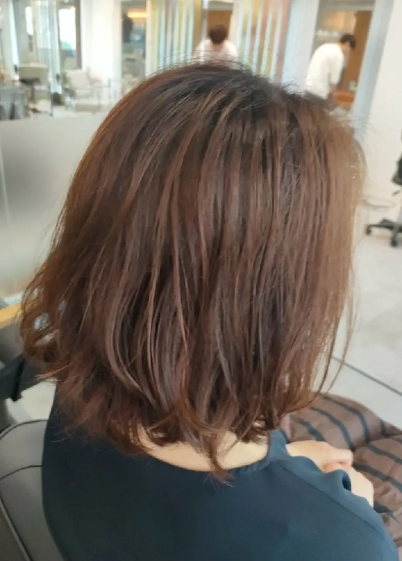 ミディアム パーマ ミディアムパーマ ニュアンスパーマ 原 ケイシーのその他イメージ