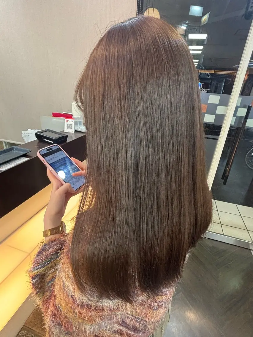 ロング カラー ヘアカラー 中沼 未来のヘアスタイル